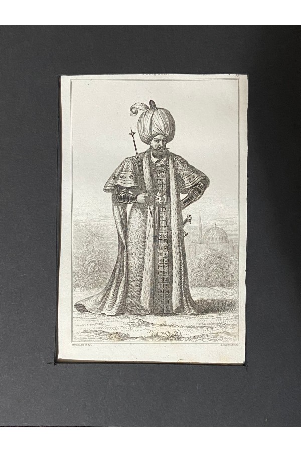 Sultan Süleyman gravürü